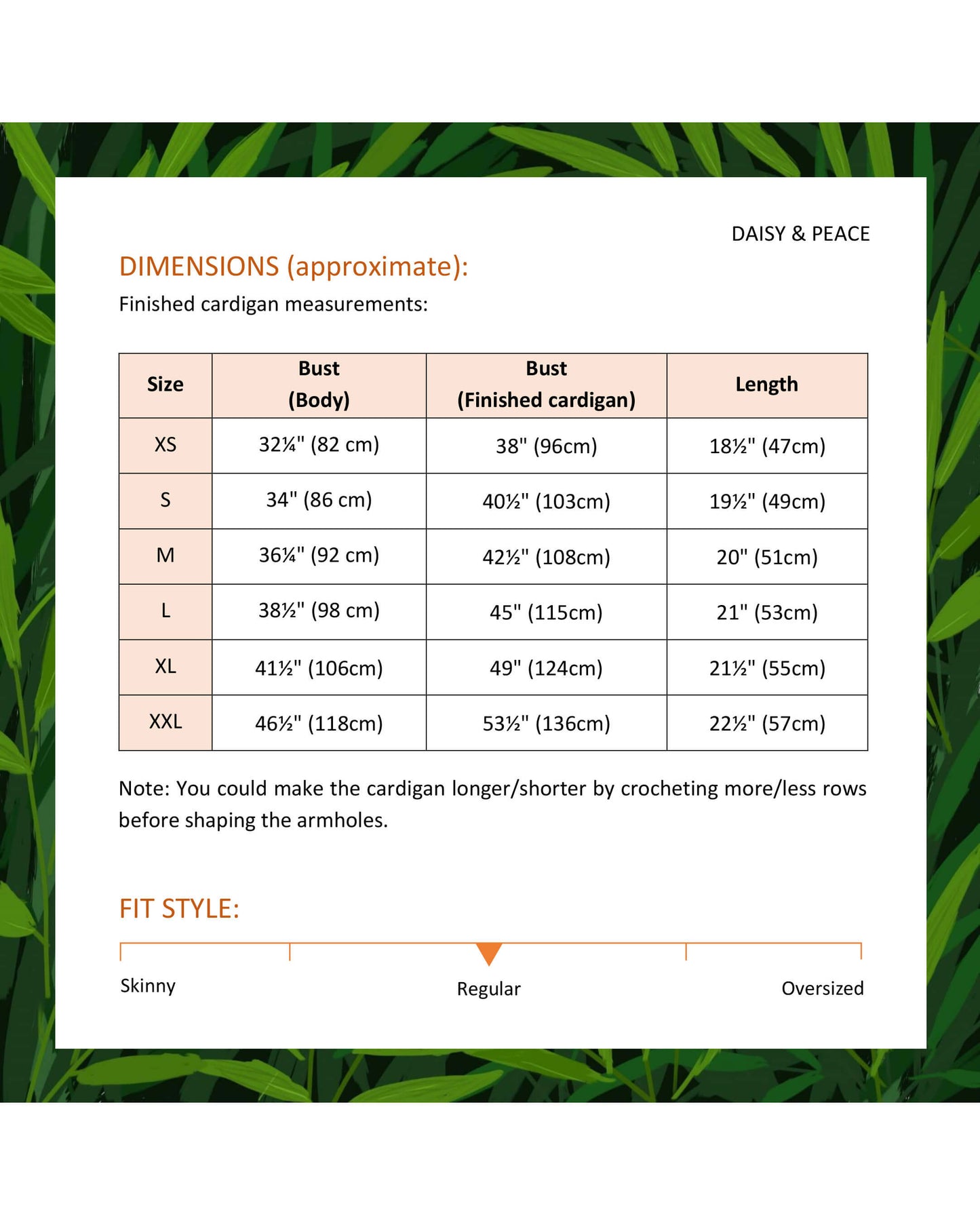 Cardigan No.24 | Easy knitting pattern