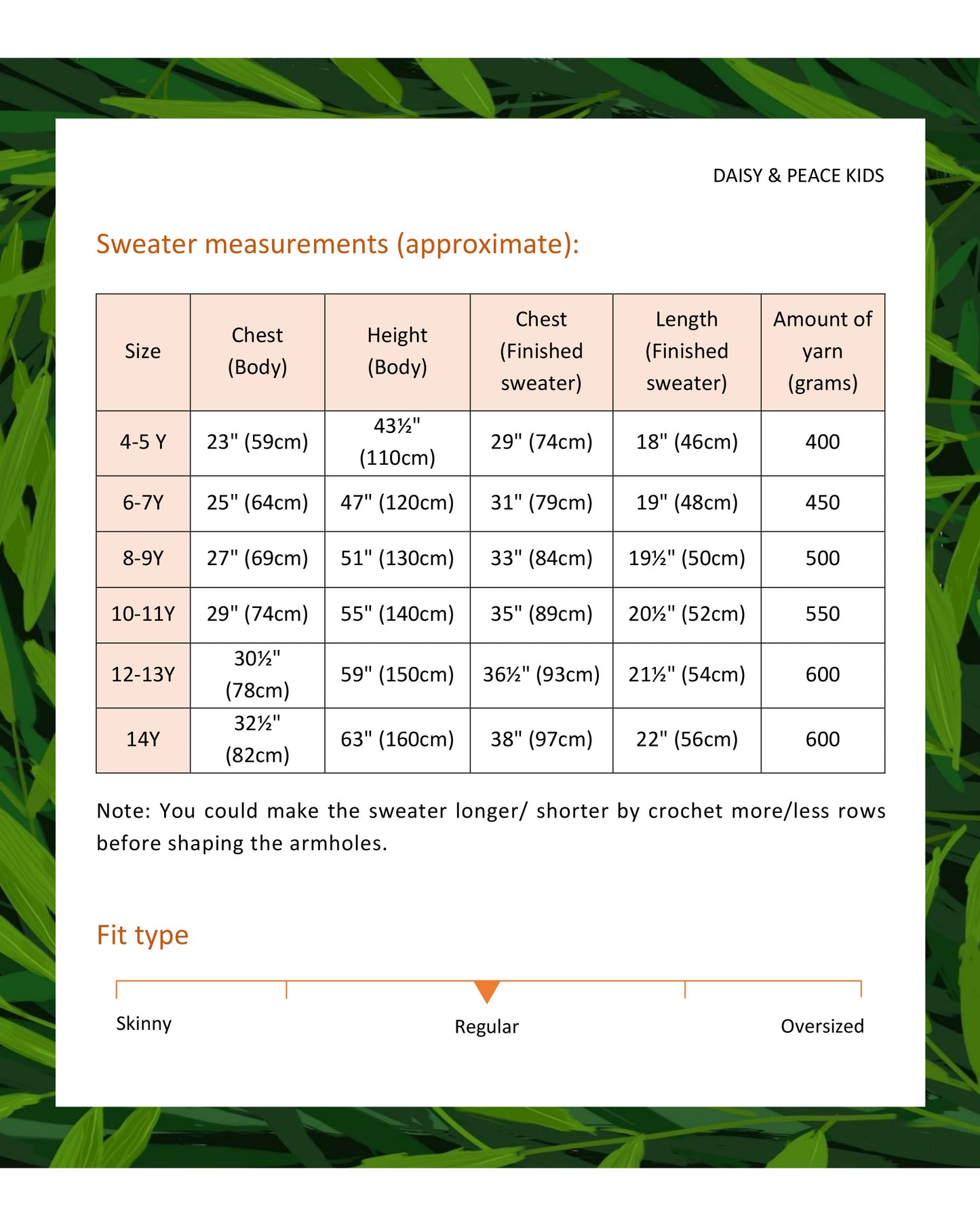 Kids' Sweater No.5 | Easy crochet sweater