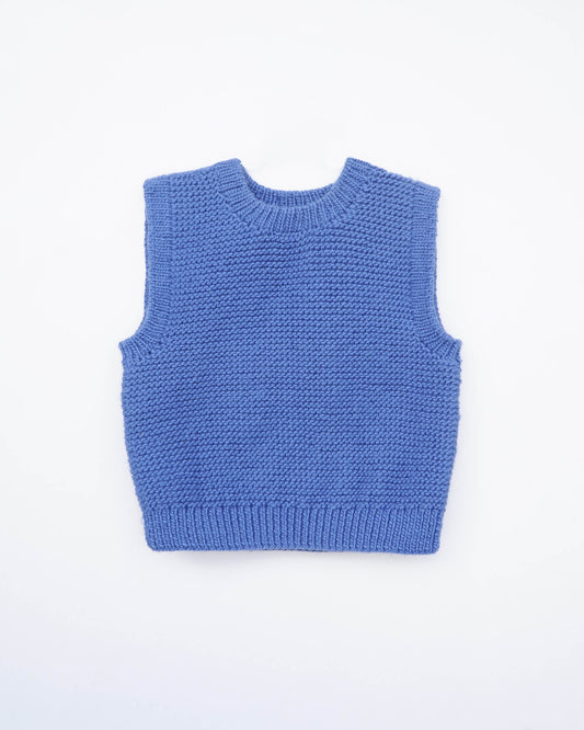 Vest No.78 | Easy vest knitting pattern