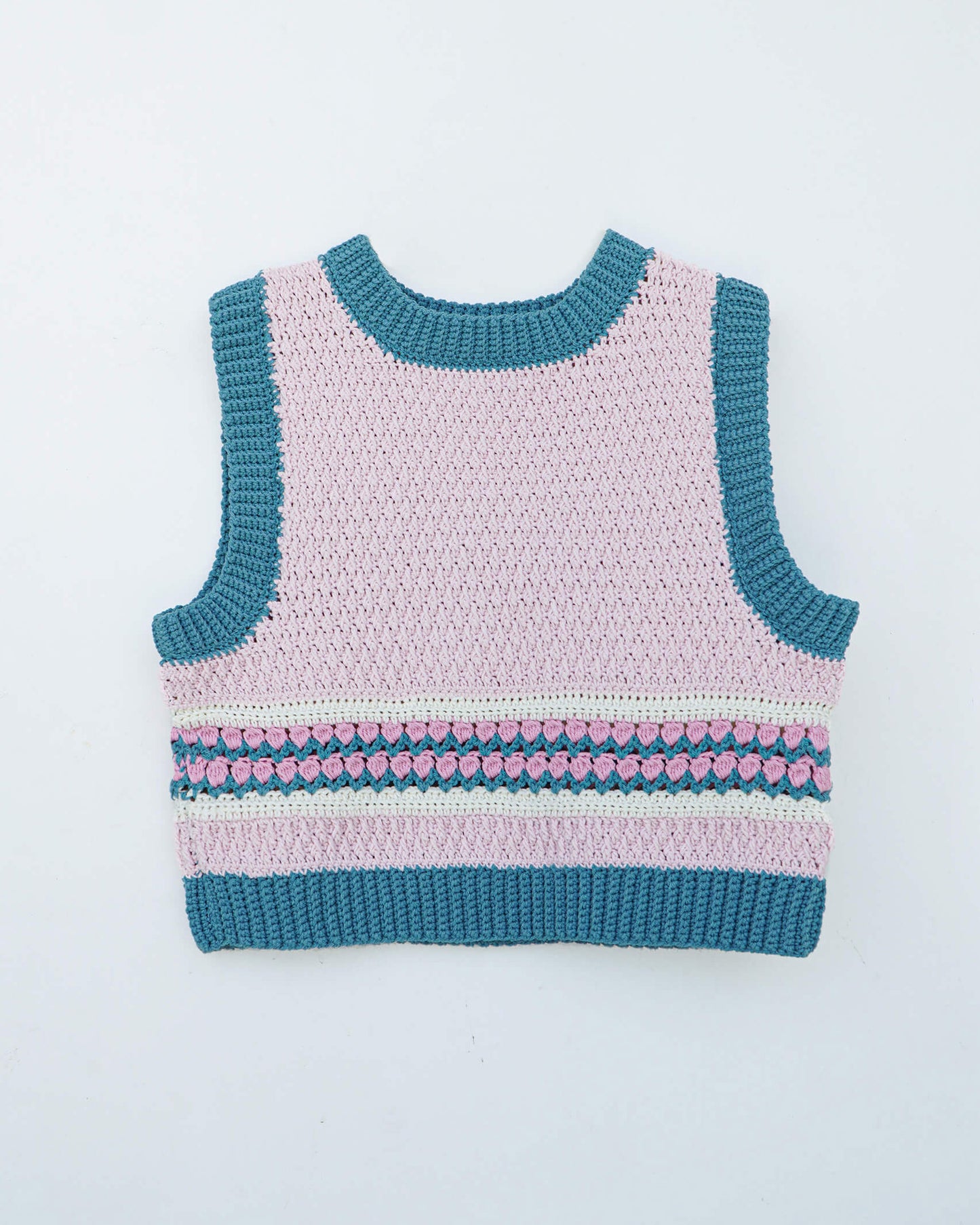 Vest No.48 | Easy crochet vest pattern