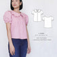 Emma Top | Easy sewing pattern + Video tutorial