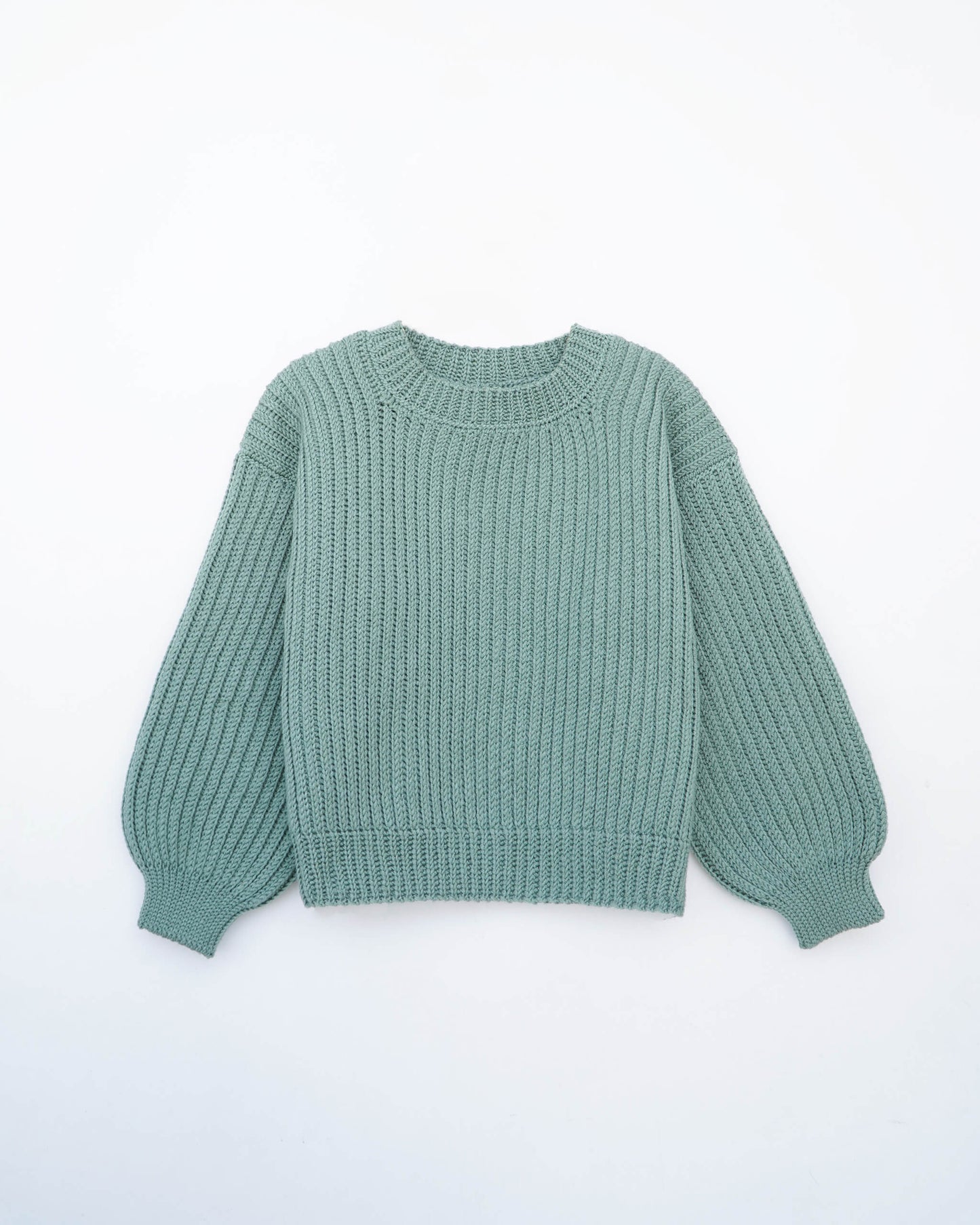 Sweater No.56 | Ribbed sweater crochet pattern