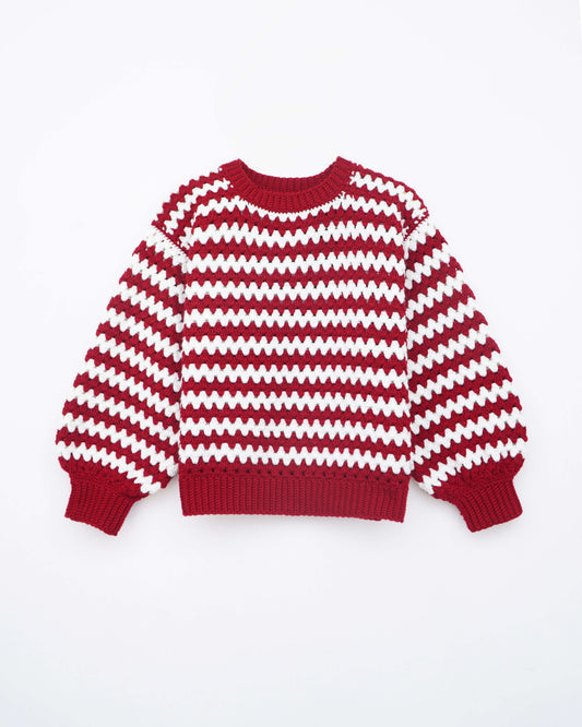 Sweater No.62 | Granny sweater crochet pattern