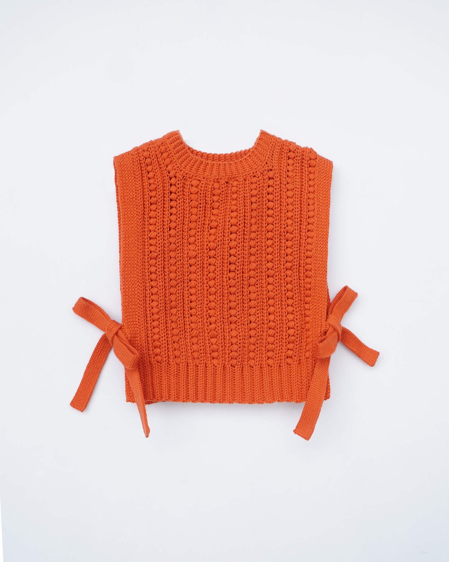 Vest No.61 | Easy crochet side tie vest pattern