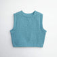 Vest No.45 | Easy crochet ribbed vest pattern