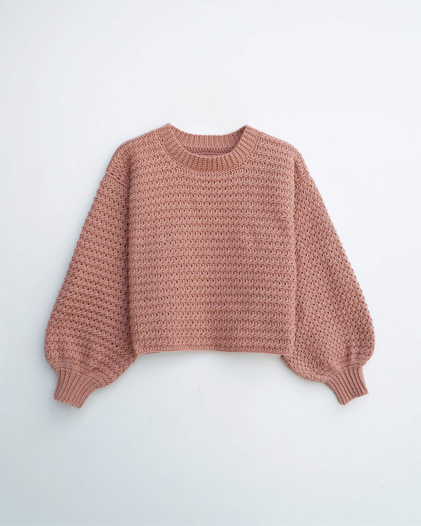 Sweater No.46 | Easy crochet pattern