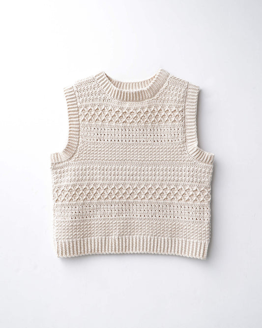 Vest No.58 | Crochet vest pattern