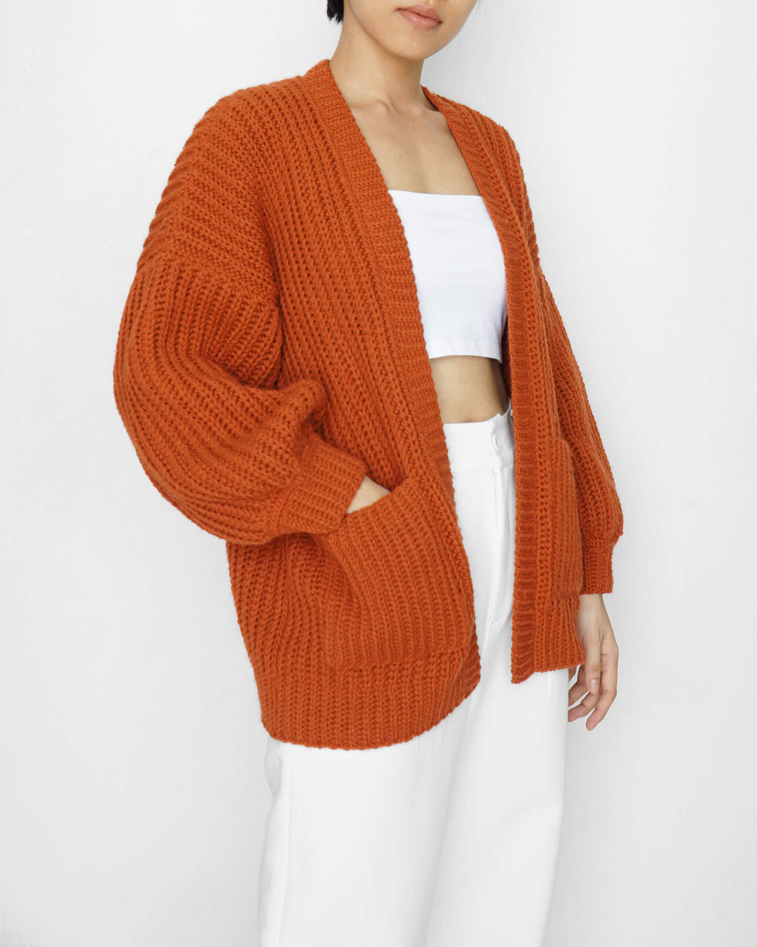 Cardigan Crochet oversized rib cardigan pattern – Daisy