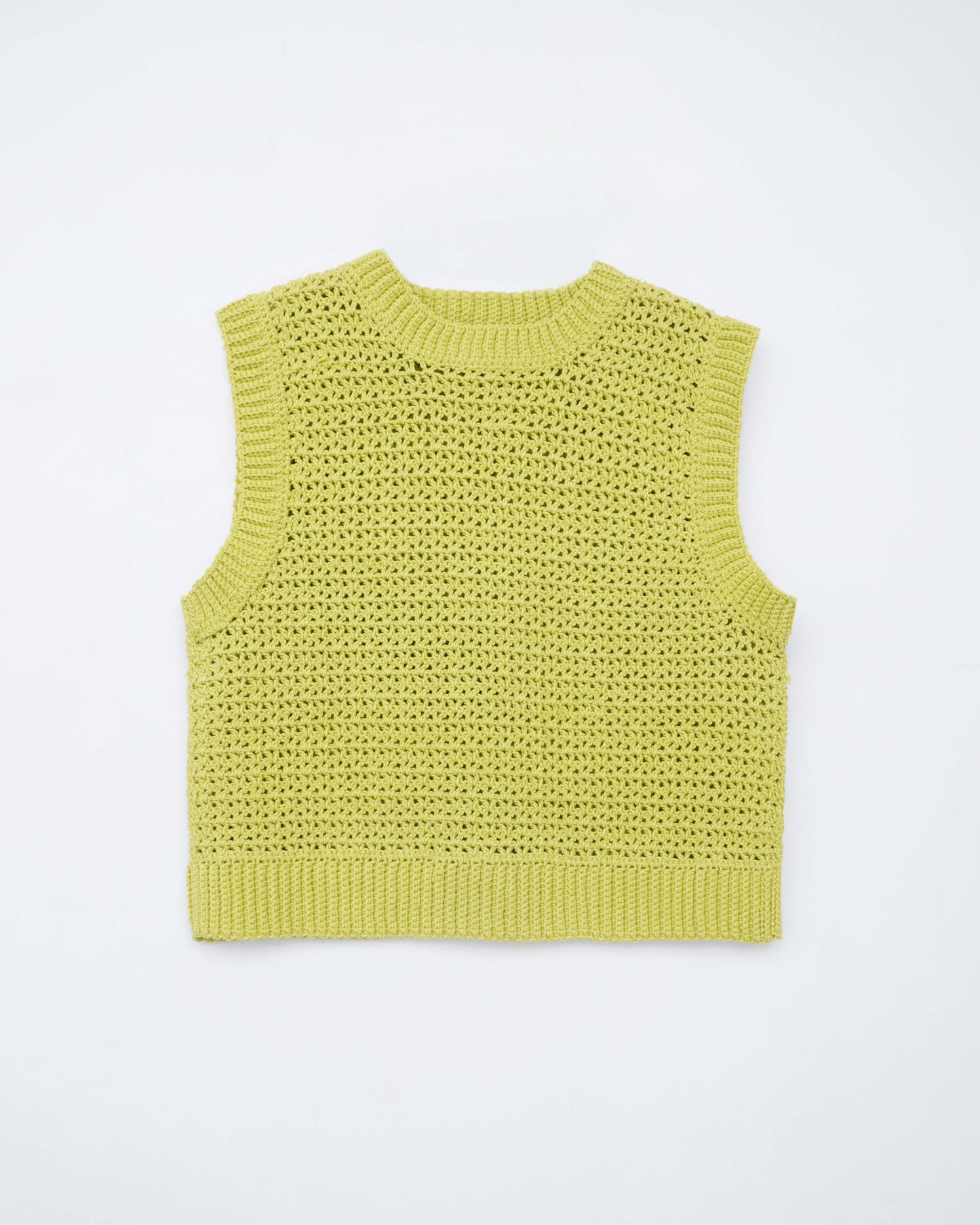 Vest No.68 | Crochet lace vest pattern
