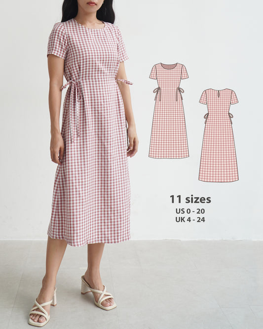 Jolin Dress | Easy sewing pattern + Instructions