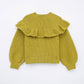 Sweater No.60 | Ruffled sweater crochet pattern