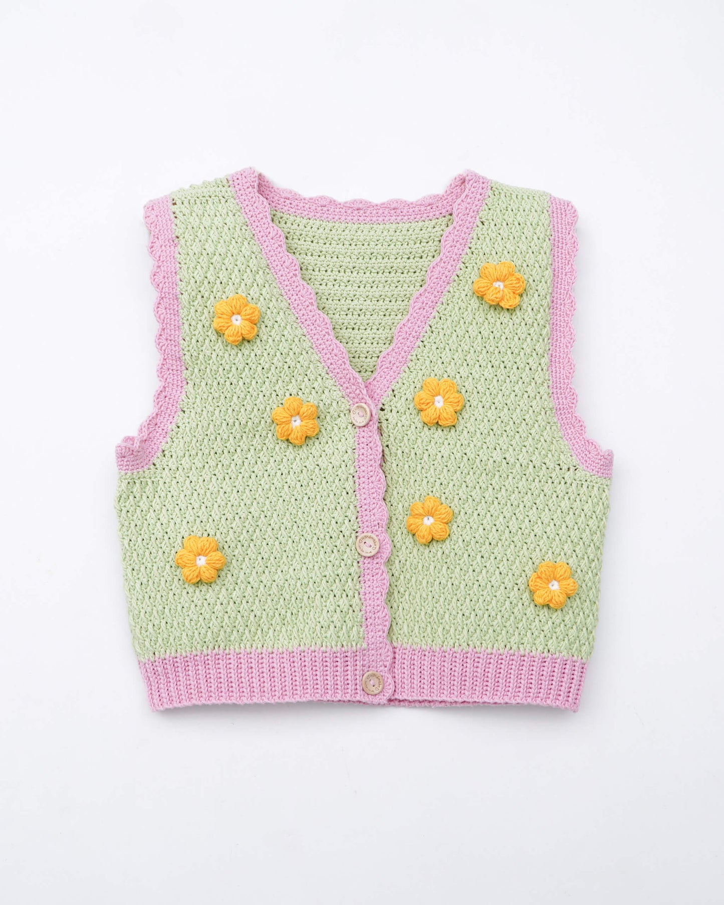 Vest No.53 | Easy crochet vest pattern