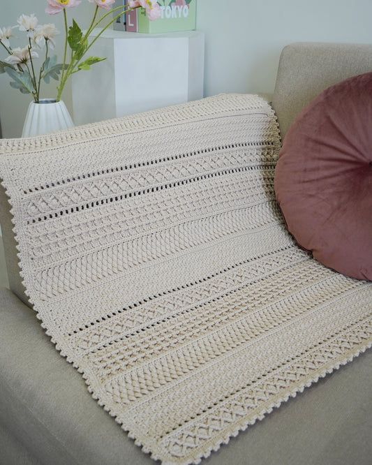 Blanket No.29 | Easy crochet pattern + Video tutorial