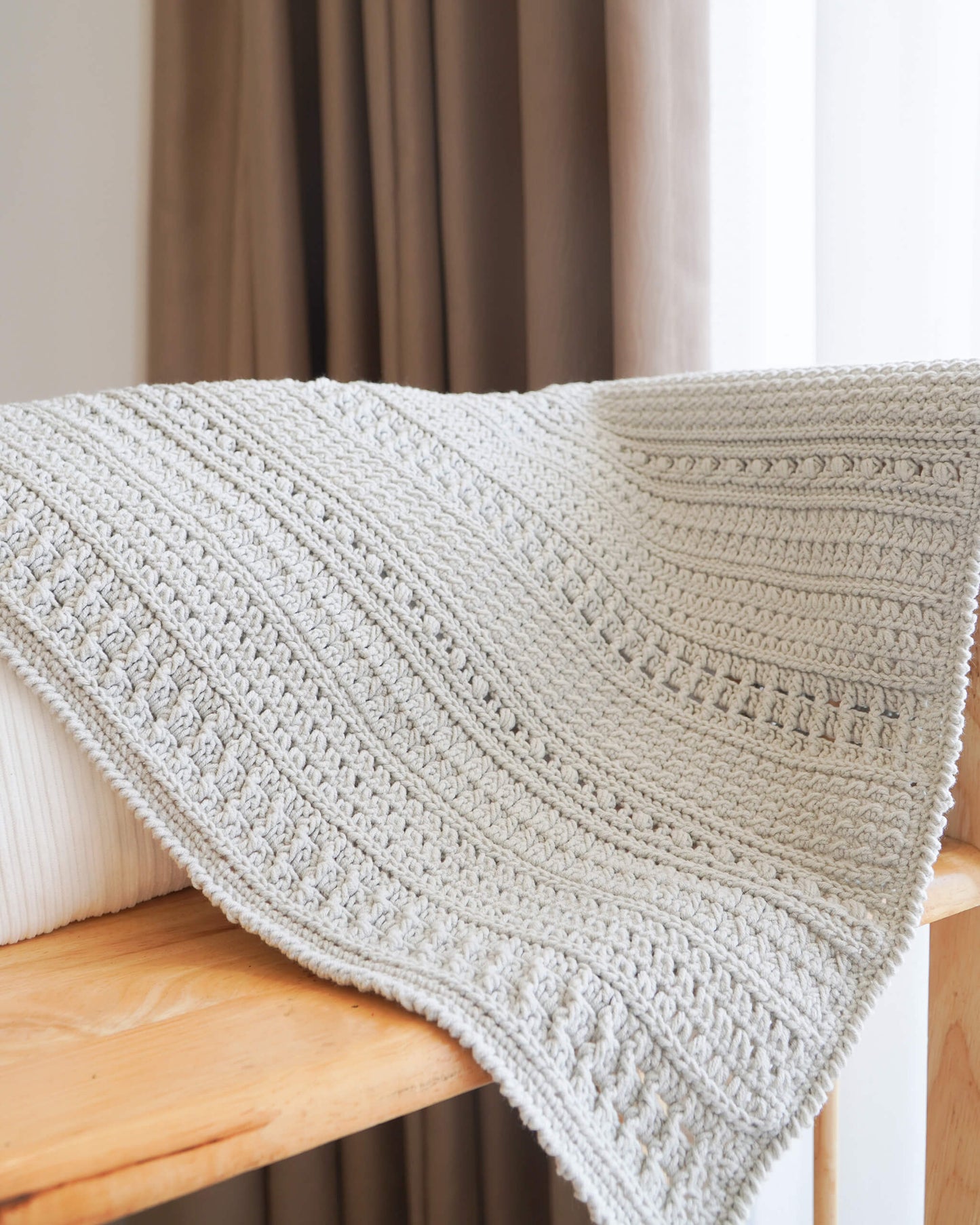 Blanket No.36 | Easy crochet pattern + Video tutorial