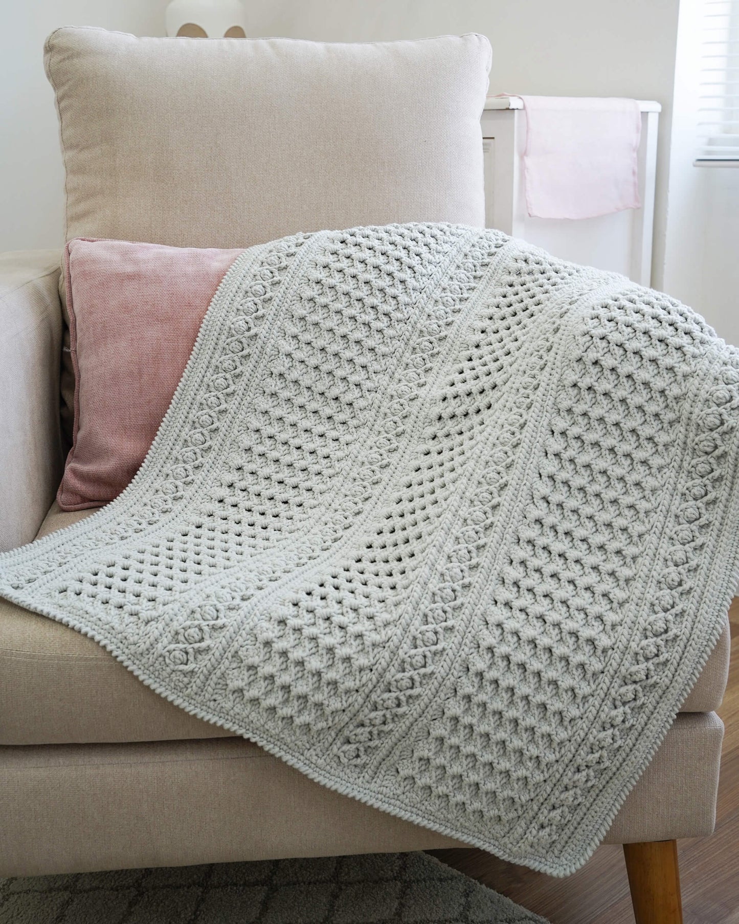 Easy crochet blanket pattern