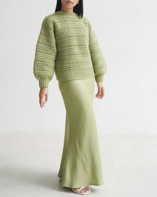 Sweater No.58 | Easy sweater crochet pattern