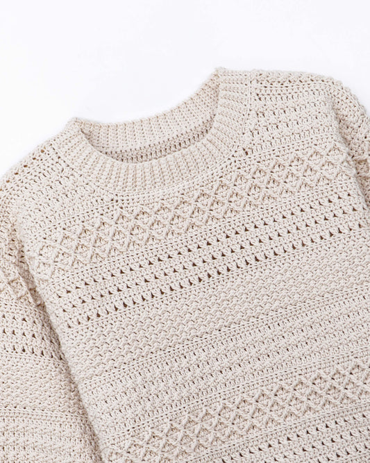 Sweater No.52 | Crochet pattern