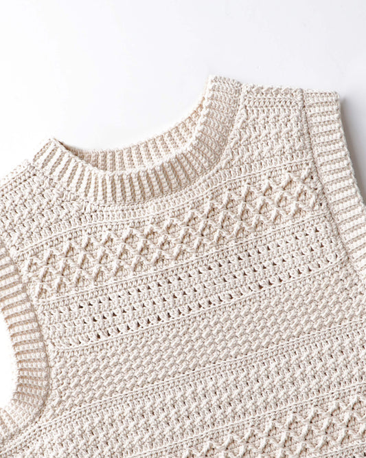 Vest No.58 | Crochet vest pattern