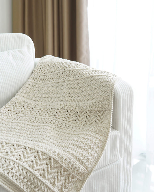 Blanket No.19 | Easy crochet pattern