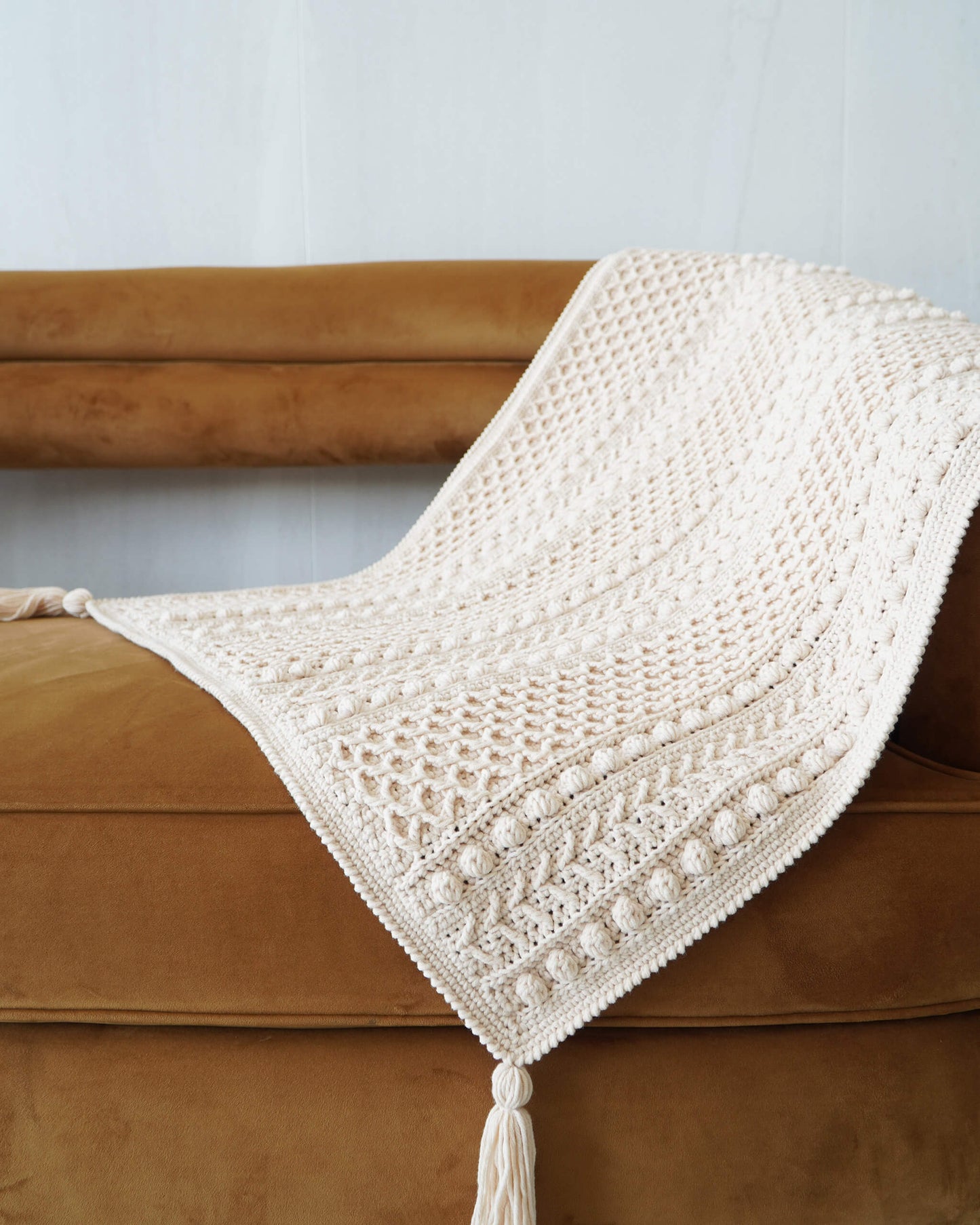 Blanket No.20 | Easy crochet pattern + Video tutorial