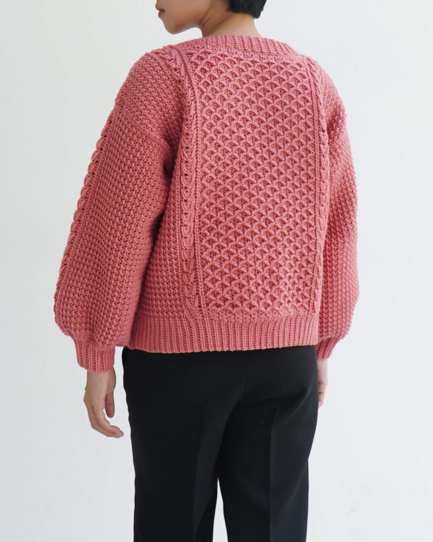 Sweater No.57 | Diamond sweater crochet pattern