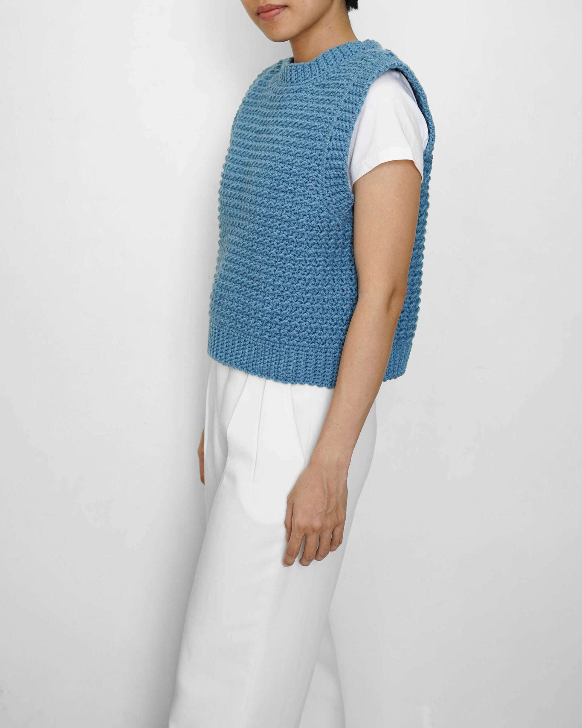 Vest No.44 | Easy crochet pattern