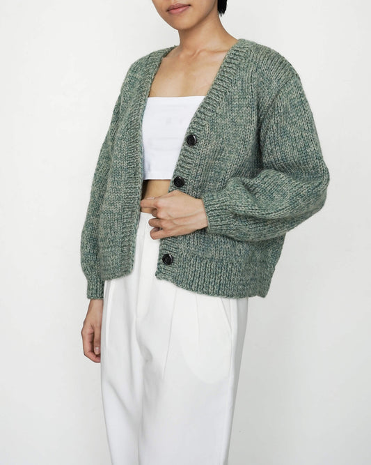 Cardigan No.35 | Easy knitting pattern