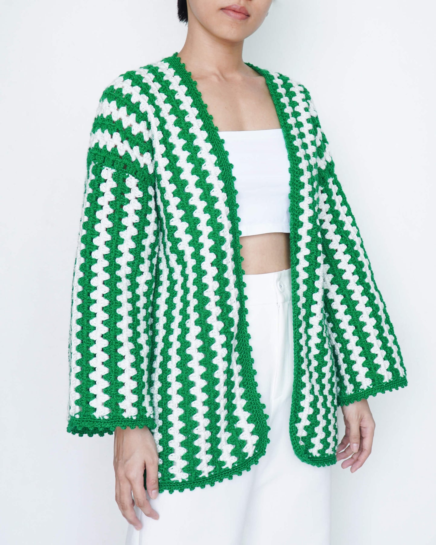 Cardigan No.41 | Crochet Granny cardigan pattern