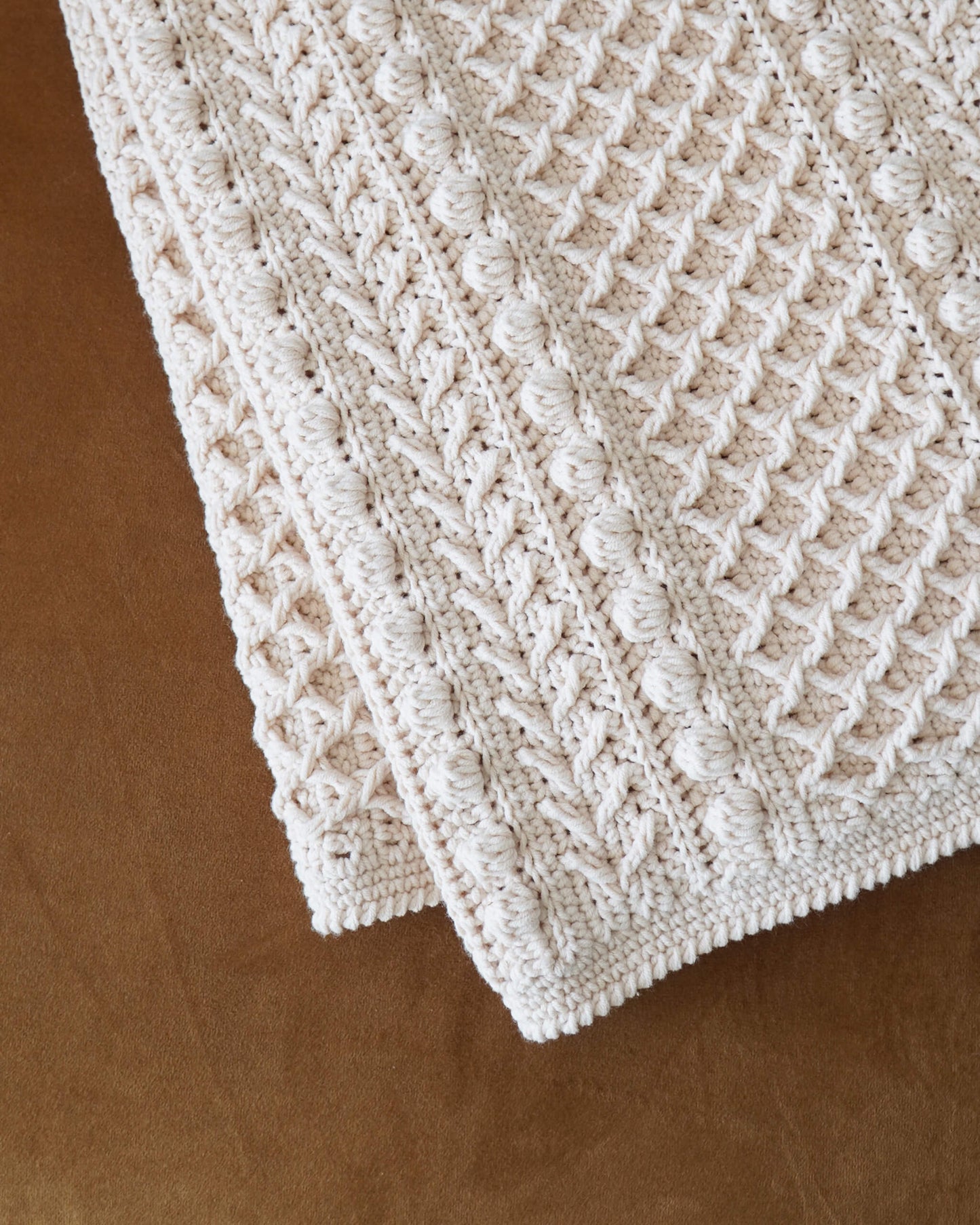 Blanket No.20 | Easy crochet pattern + Video tutorial