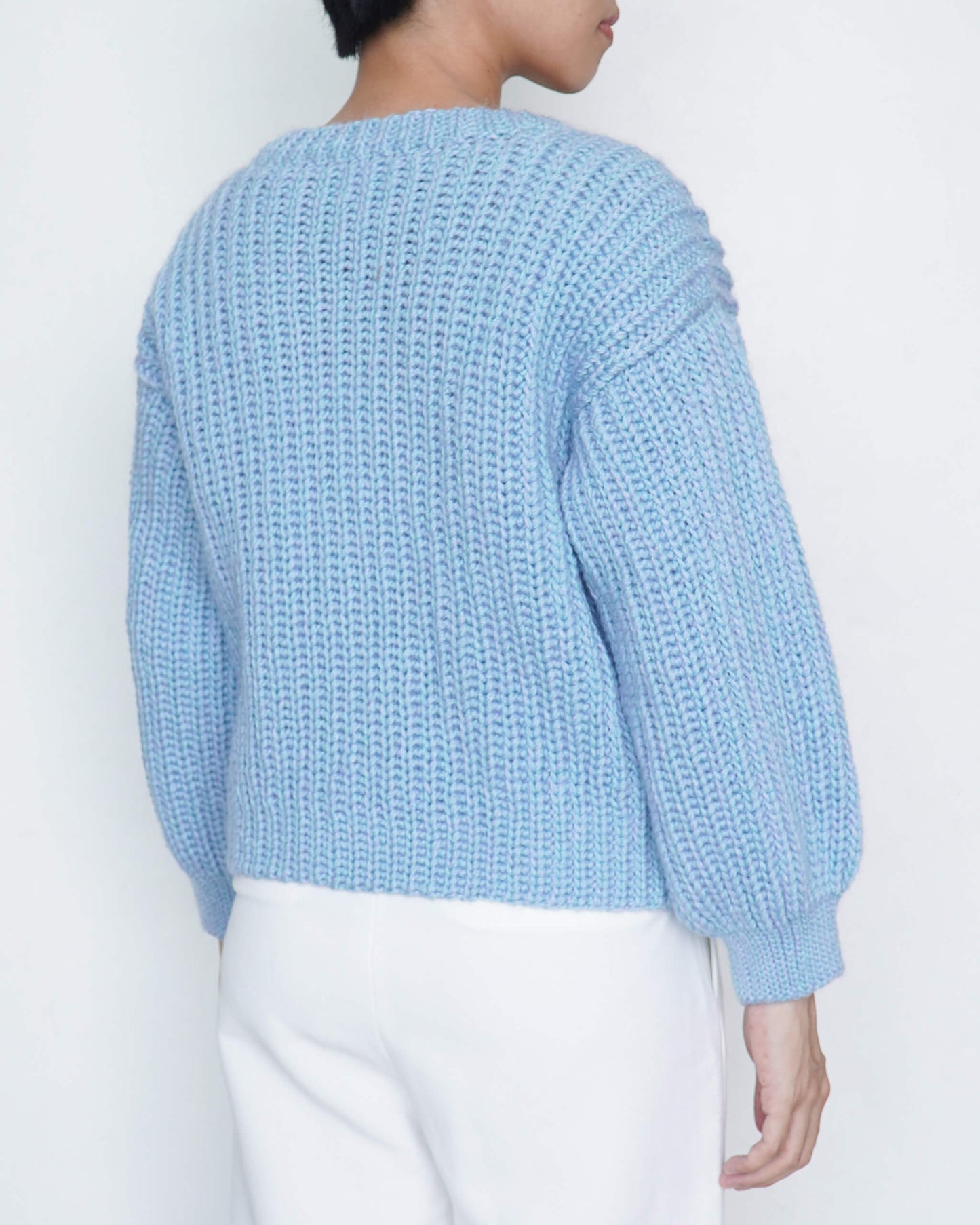 Cardigan No.42 | Knit like crochet cardigan pattern