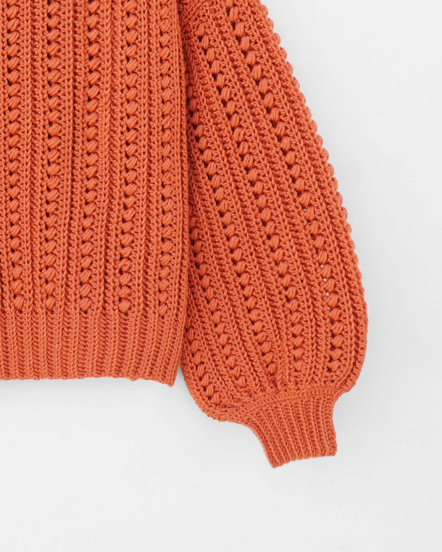 Sweater No.39 | Ribbed sweater crochet pattern