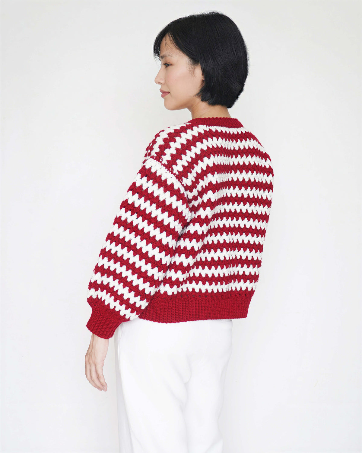Sweater No.62 | Granny sweater crochet pattern