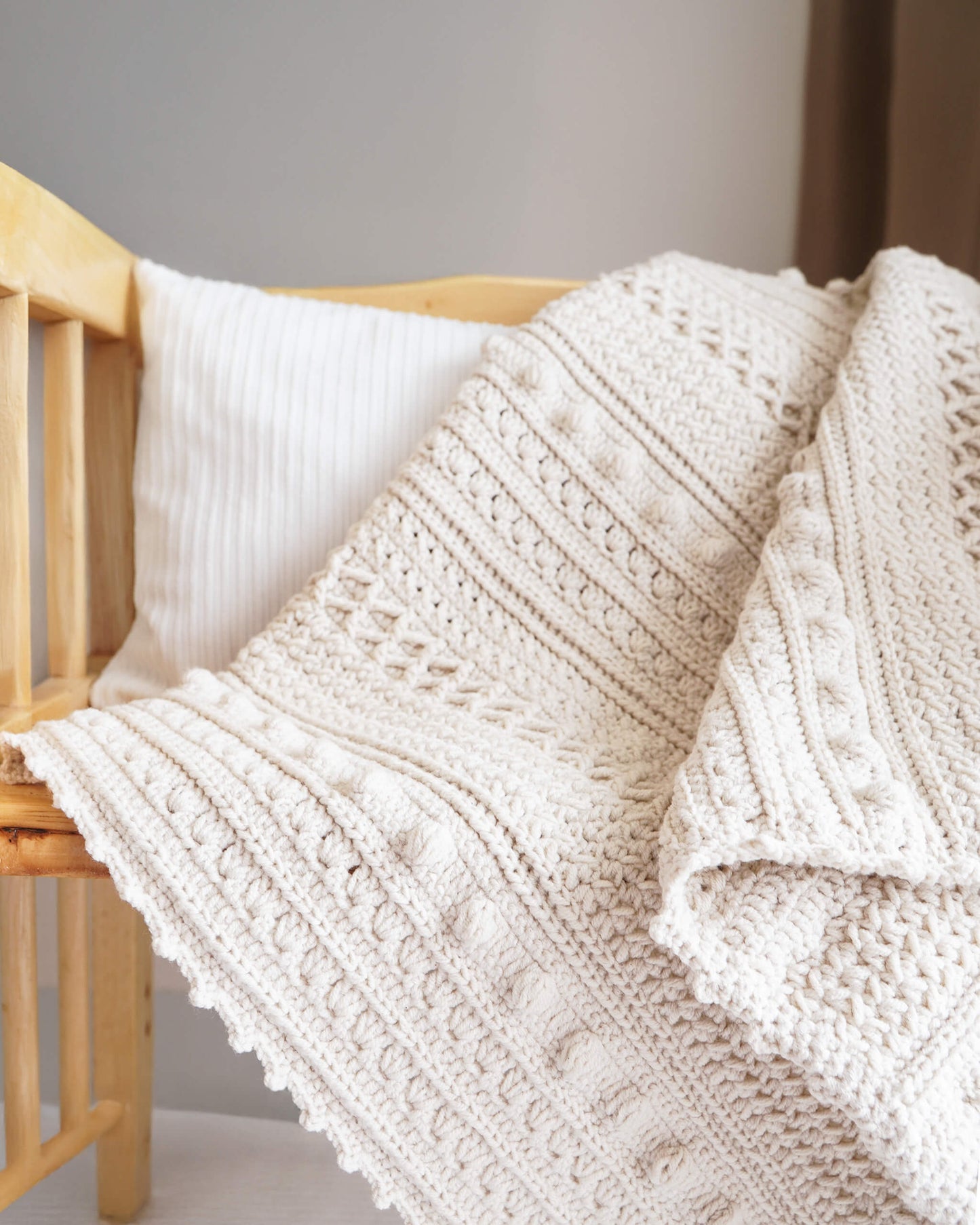 Blanket No.34 | Easy crochet pattern + Video tutorial