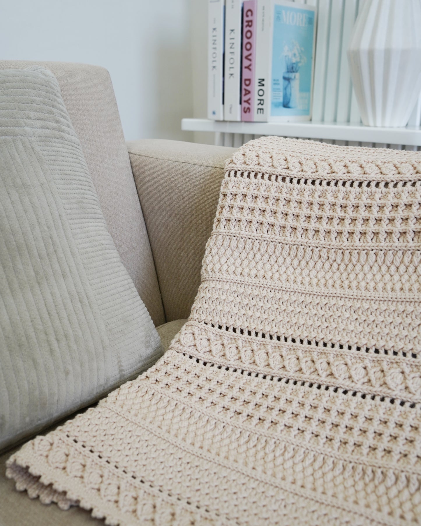 Blanket No.29 | Easy crochet pattern + Video tutorial