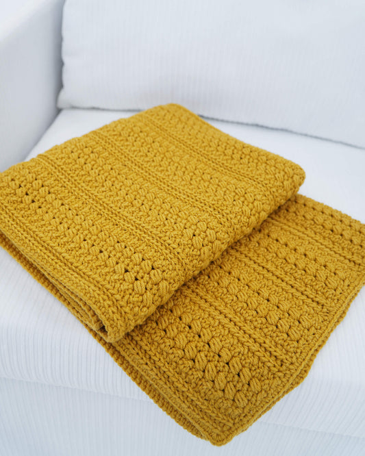 Blanket No.33 | Easy crochet pattern + Video tutorial