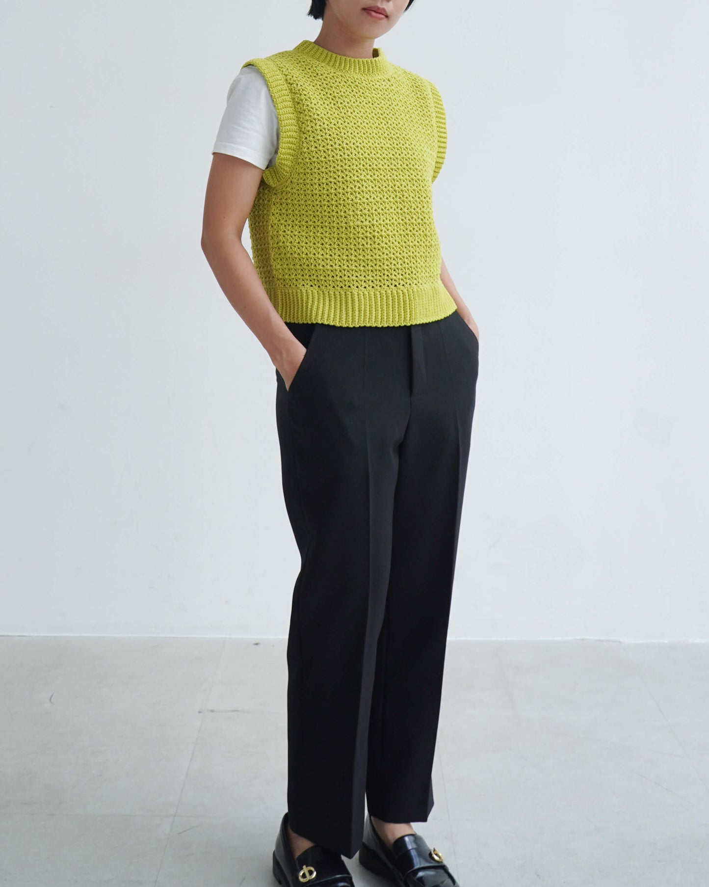 Vest No.68 | Crochet lace vest pattern