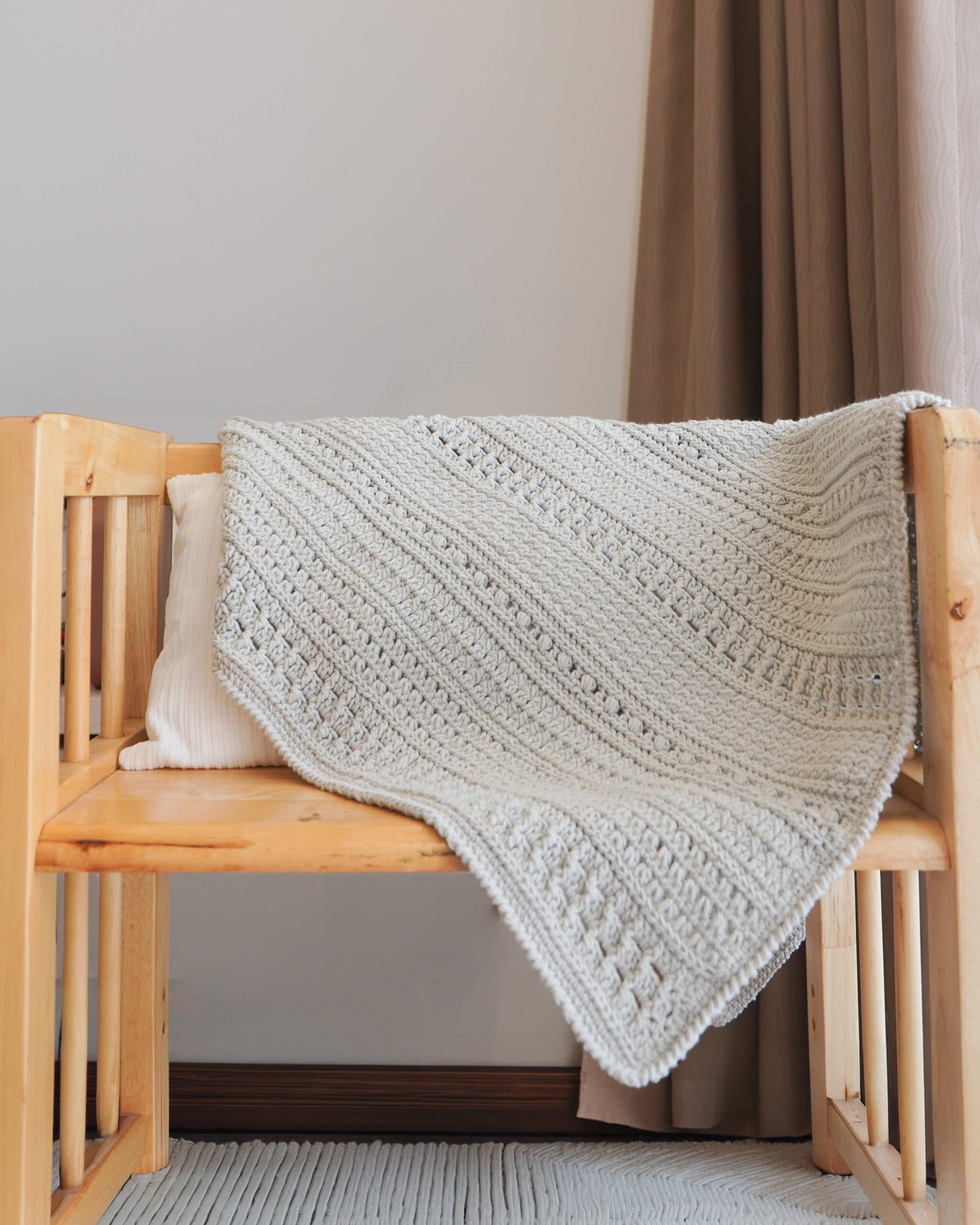 Blanket No.36 | Easy crochet pattern + Video tutorial
