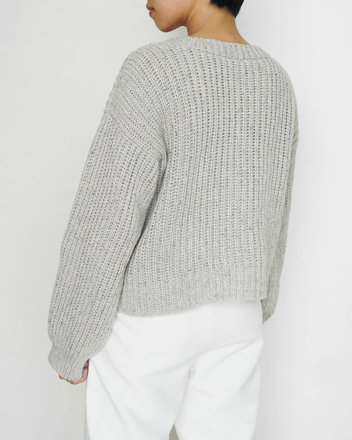 Sweater No.41 | Ribbed sweater crochet pattern