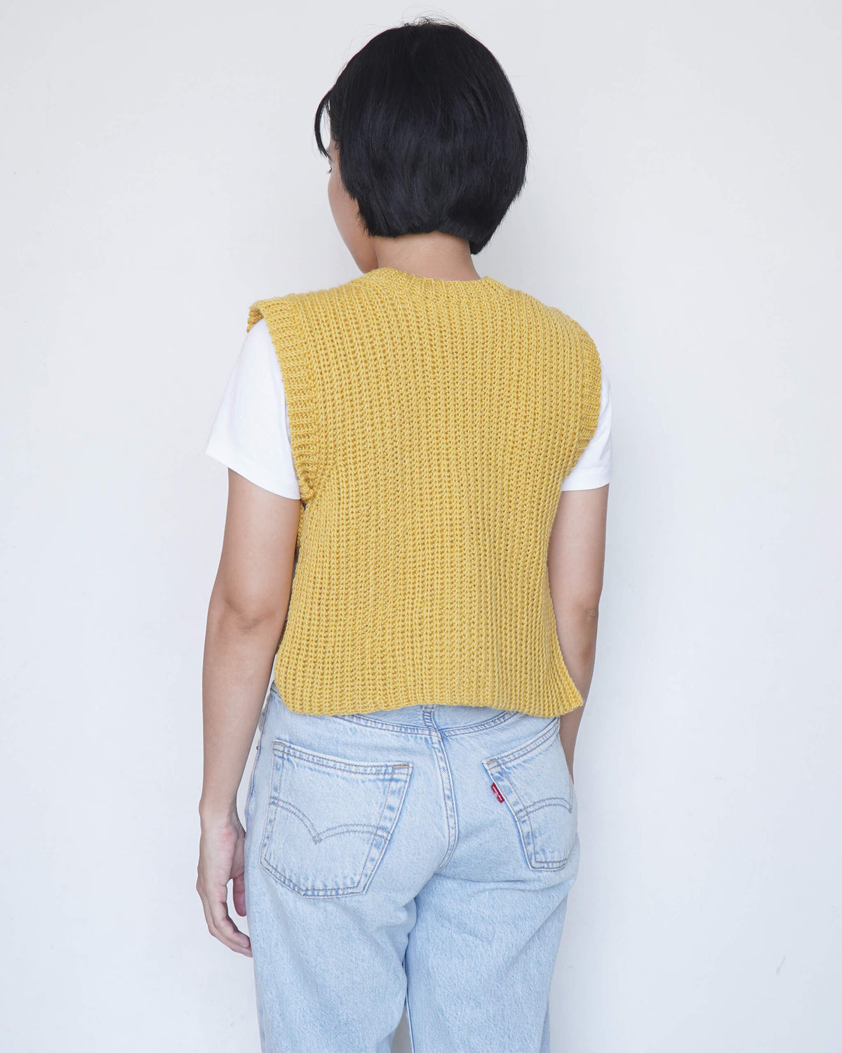 Vest No.80 | Side Tie Crochet Vest Pattern