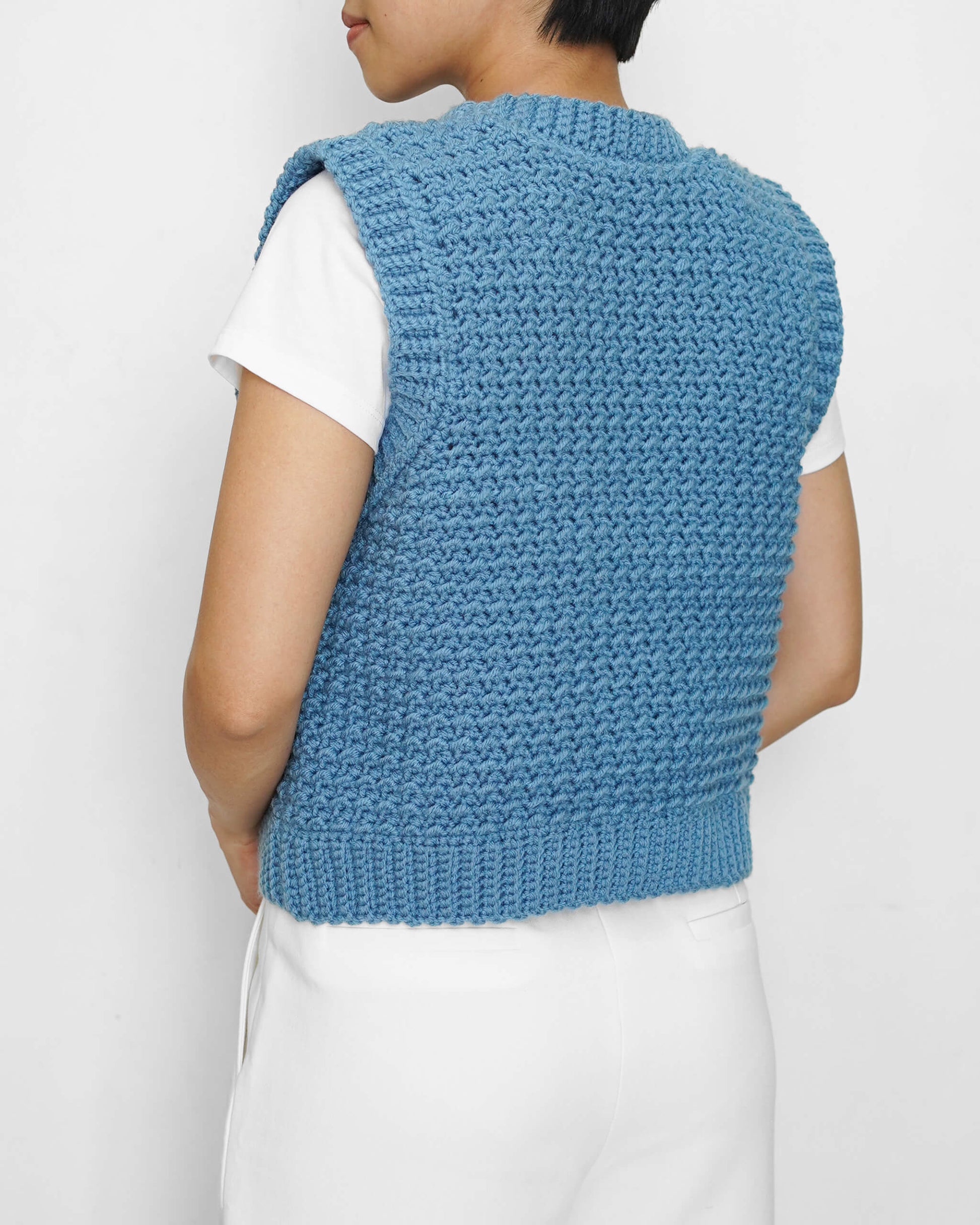 Vest No.44 | Easy crochet pattern