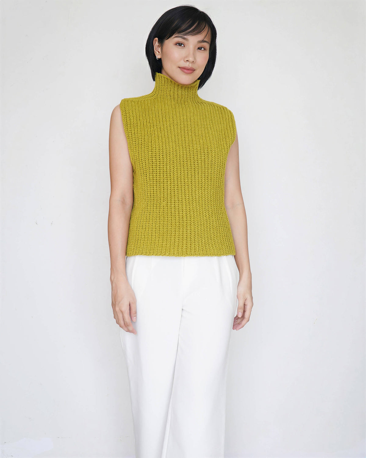 Vest No.79 | Easy crochet ribbed vest pattern