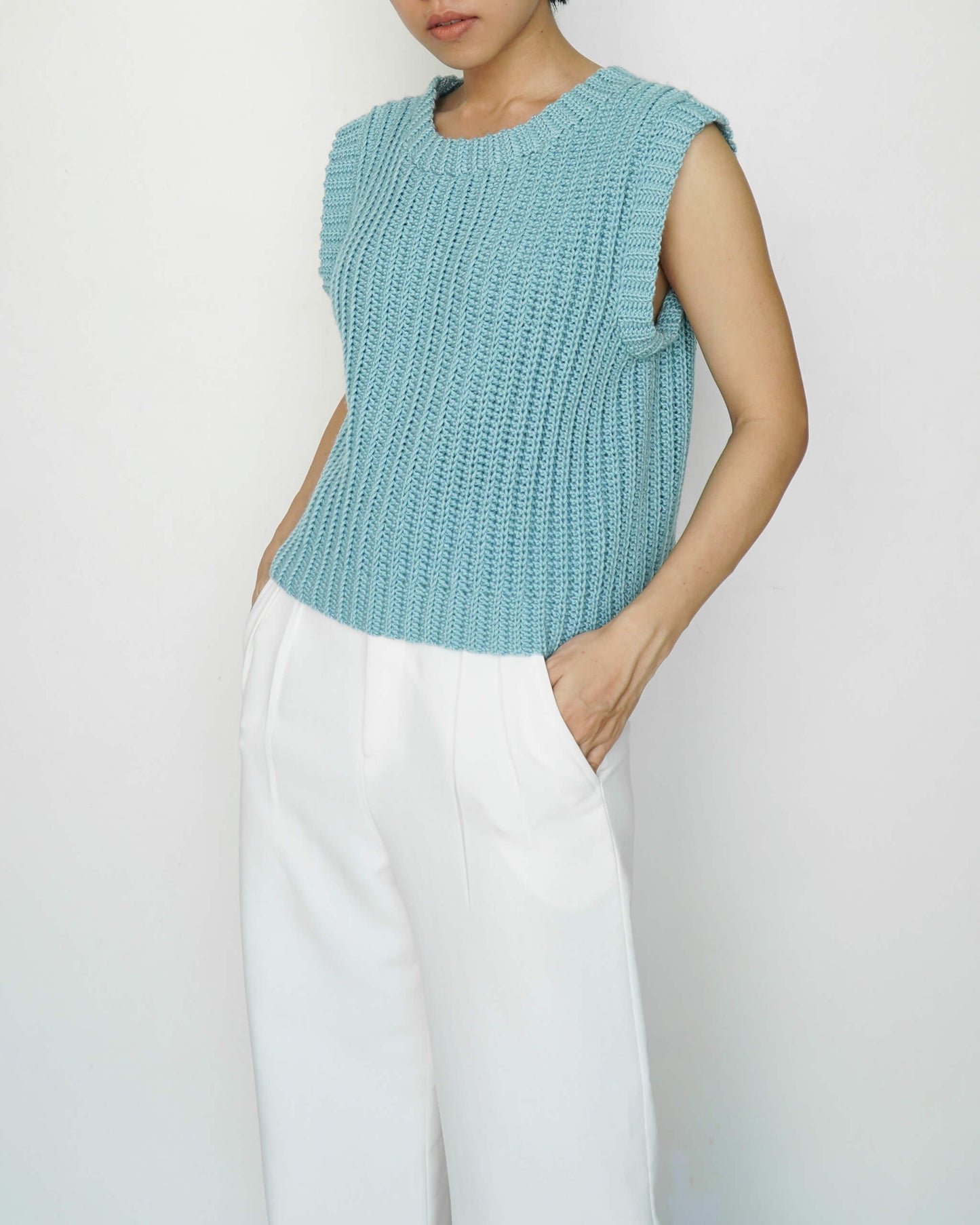 Vest No.31 | Easy crochet pattern