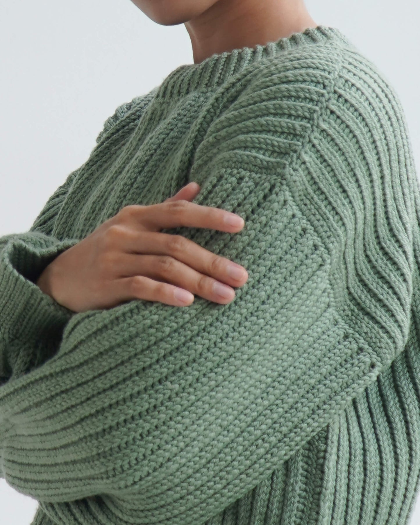 Sweater No.56 | Ribbed sweater crochet pattern
