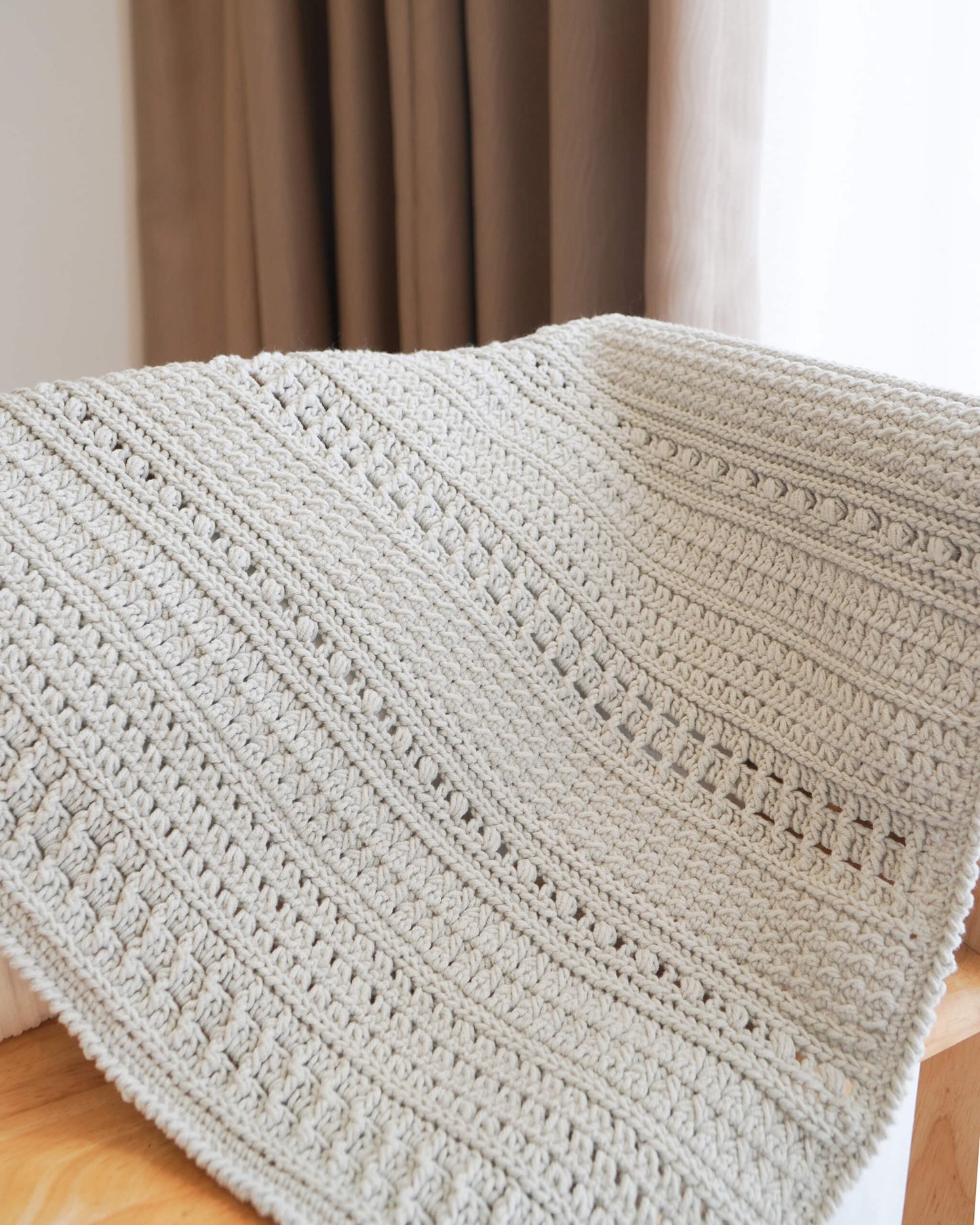 Blanket No.36 | Easy crochet pattern + Video tutorial