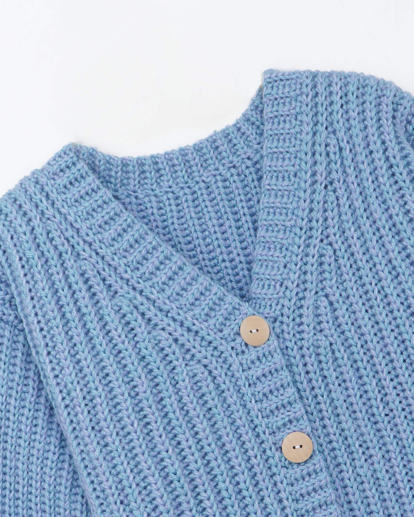 Cardigan No.42 | Knit like crochet cardigan pattern