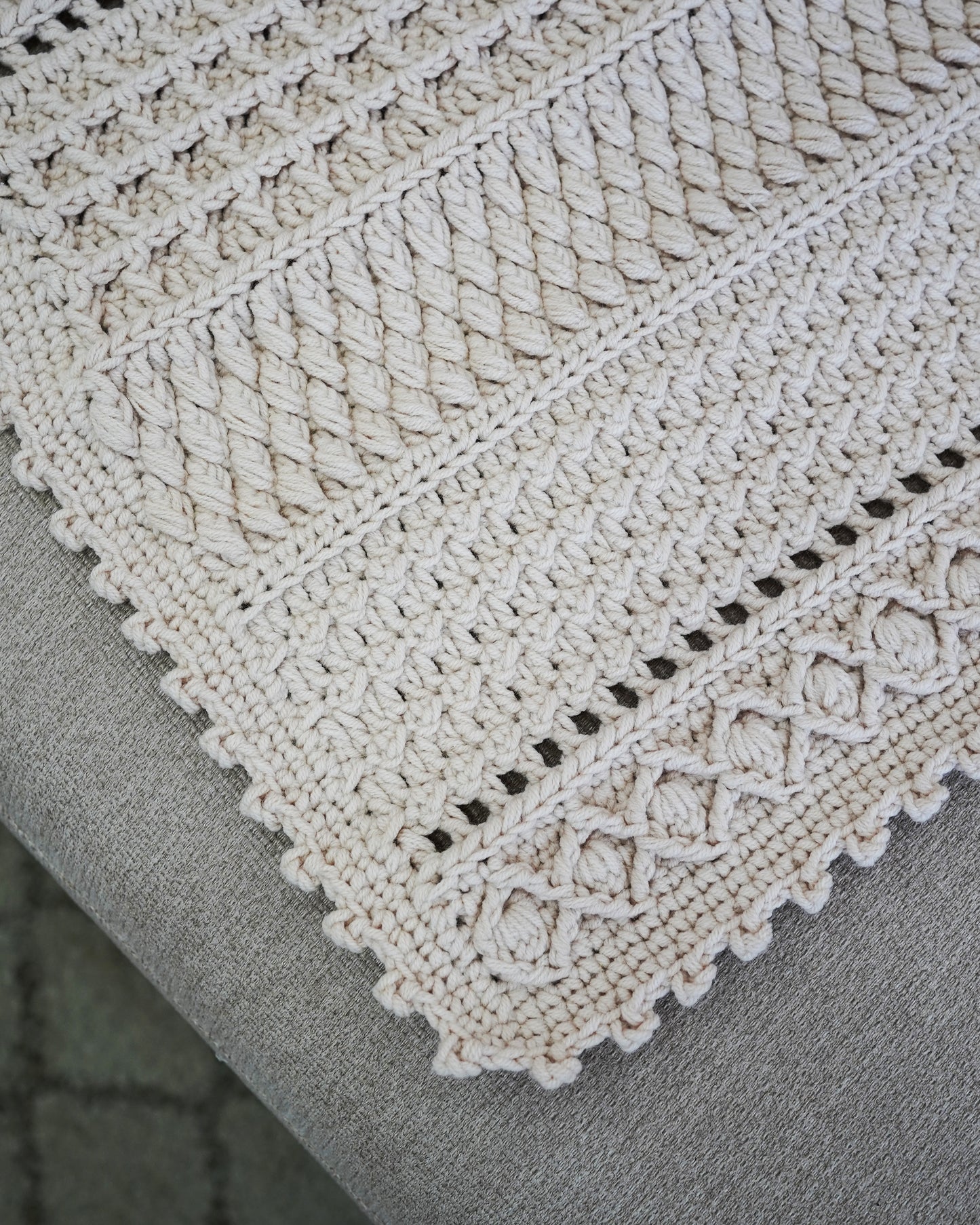 Blanket No.29 | Easy crochet pattern + Video tutorial