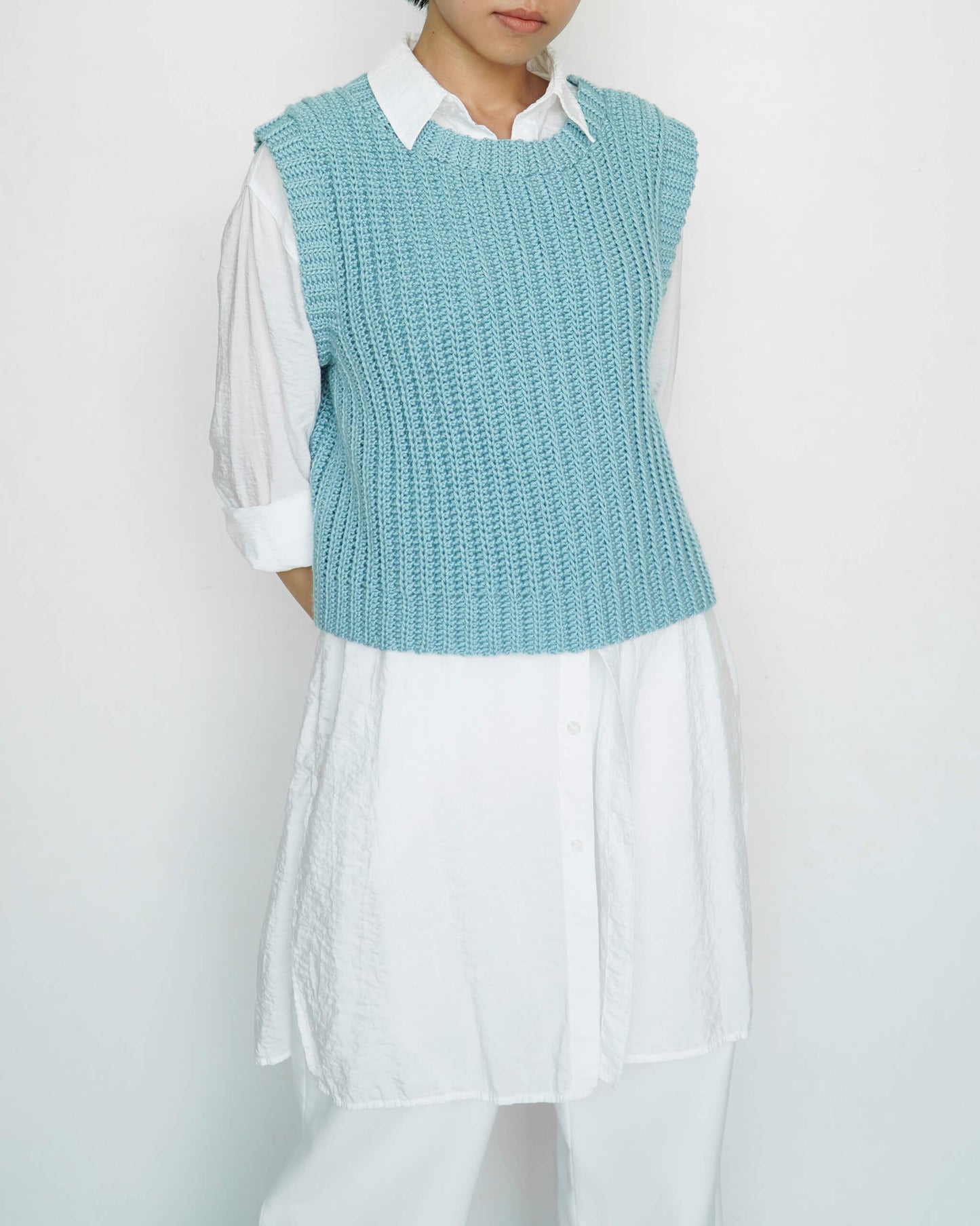 Vest No.31 | Easy crochet pattern