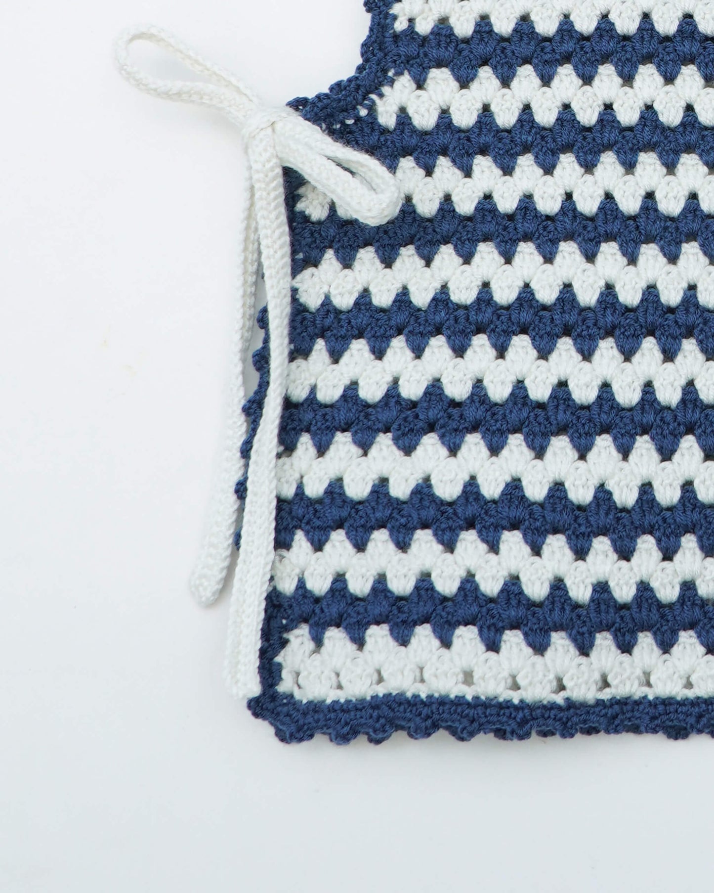 Vest No.52 | Easy crochet side tie vest pattern