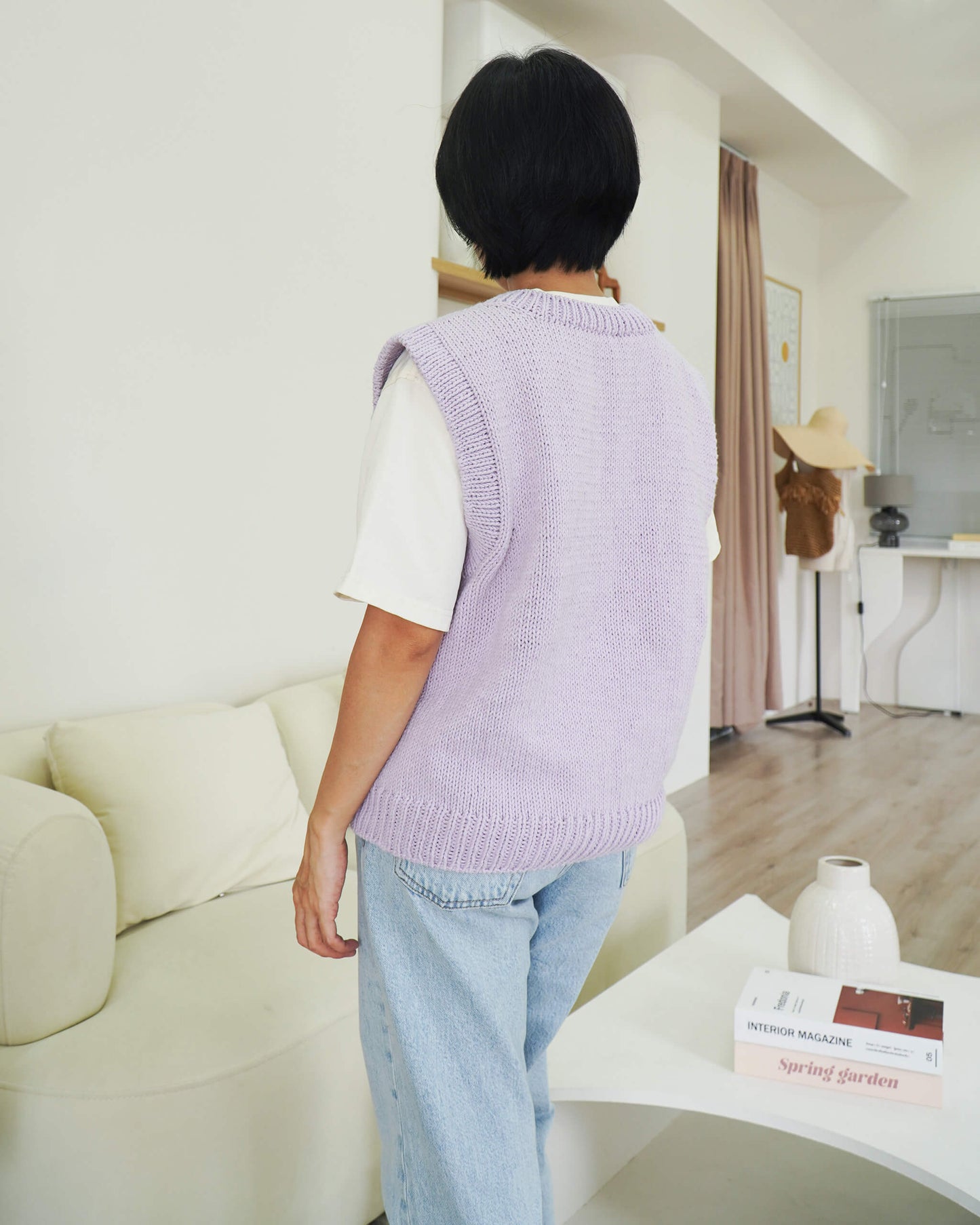 Vest No.75 | Oversized vest knitting pattern