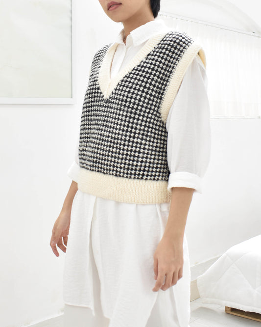 Vest No.18 | Vest knitting pattern